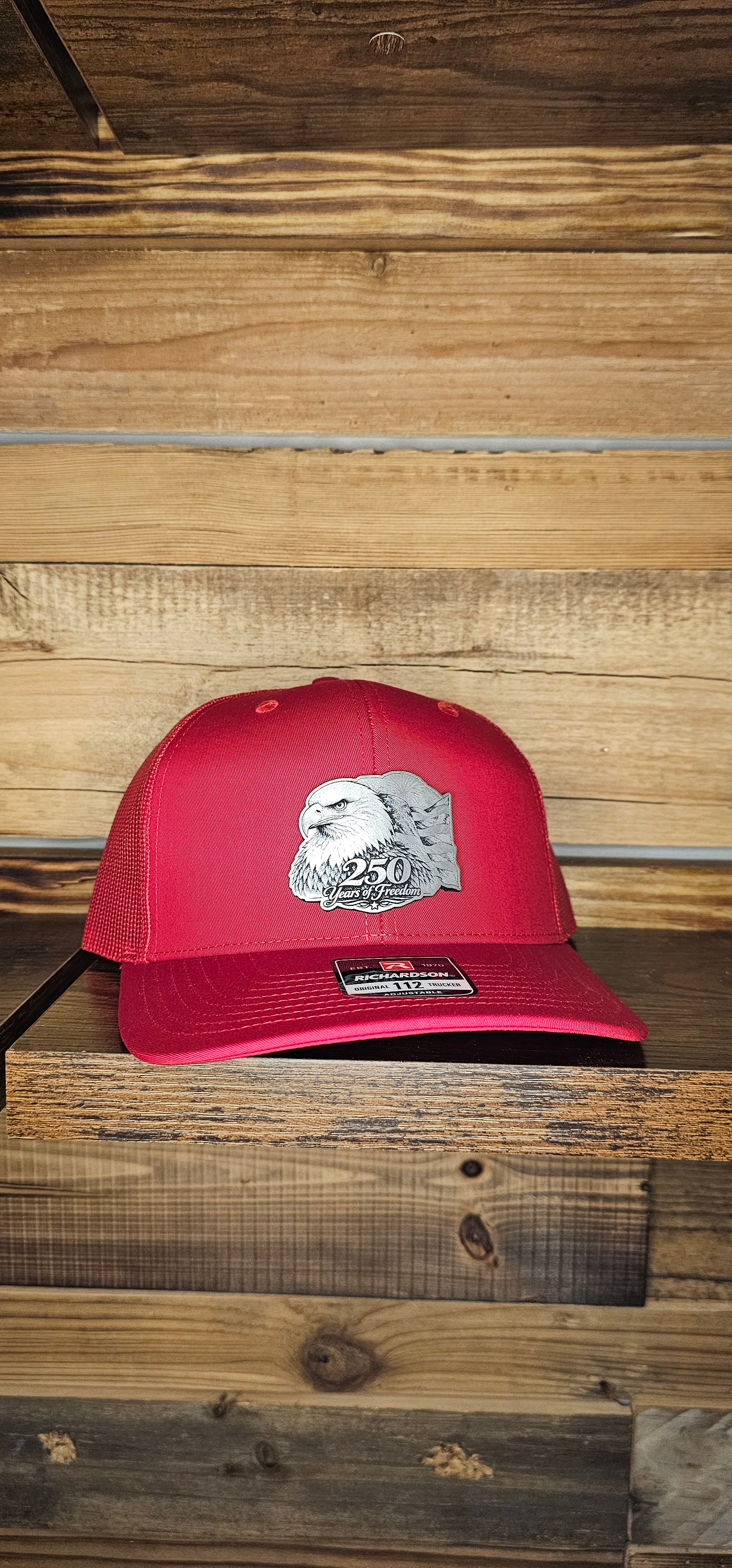Richardson 112 Hat Red USA250