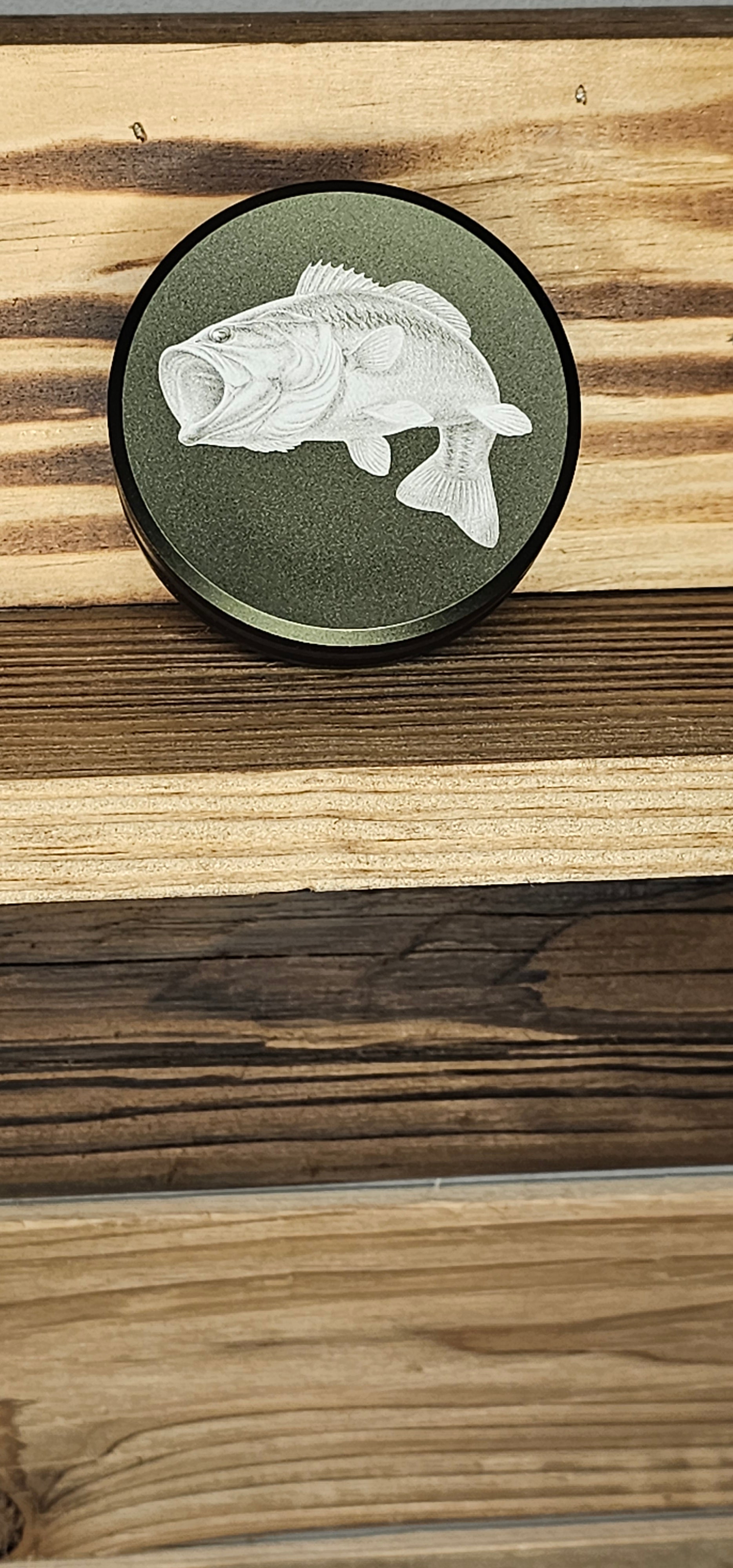 ToughSnuffCanz with your choice of design and customized engraving-Dark Green