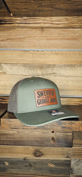 Richardson 112 Hat Loden with Swervin leather patch