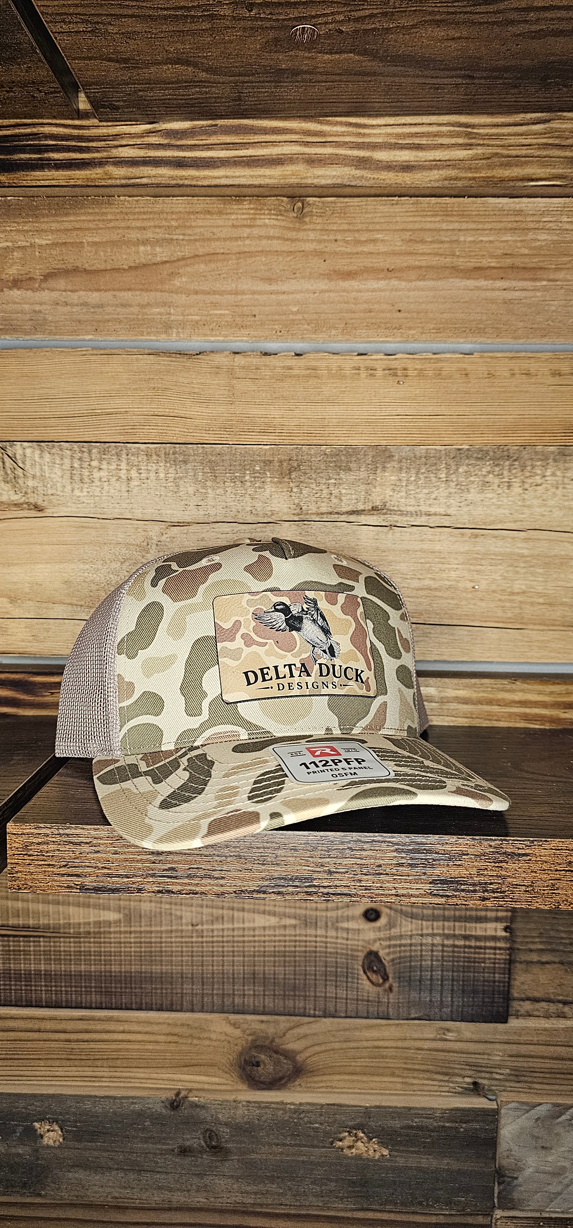 Richardson 112 PFP delta Duck camo patch